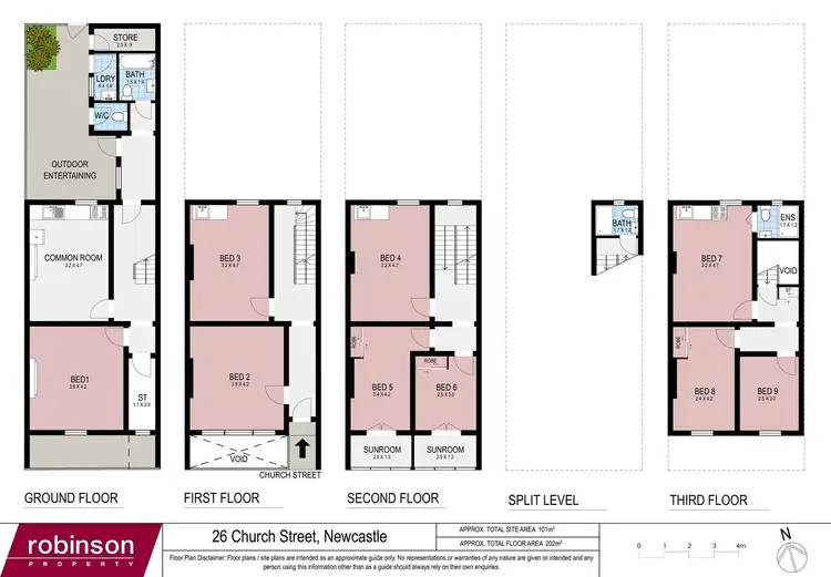 Floorplan of Homely house listing, 26 Church Street, Newcastle NSW 2300