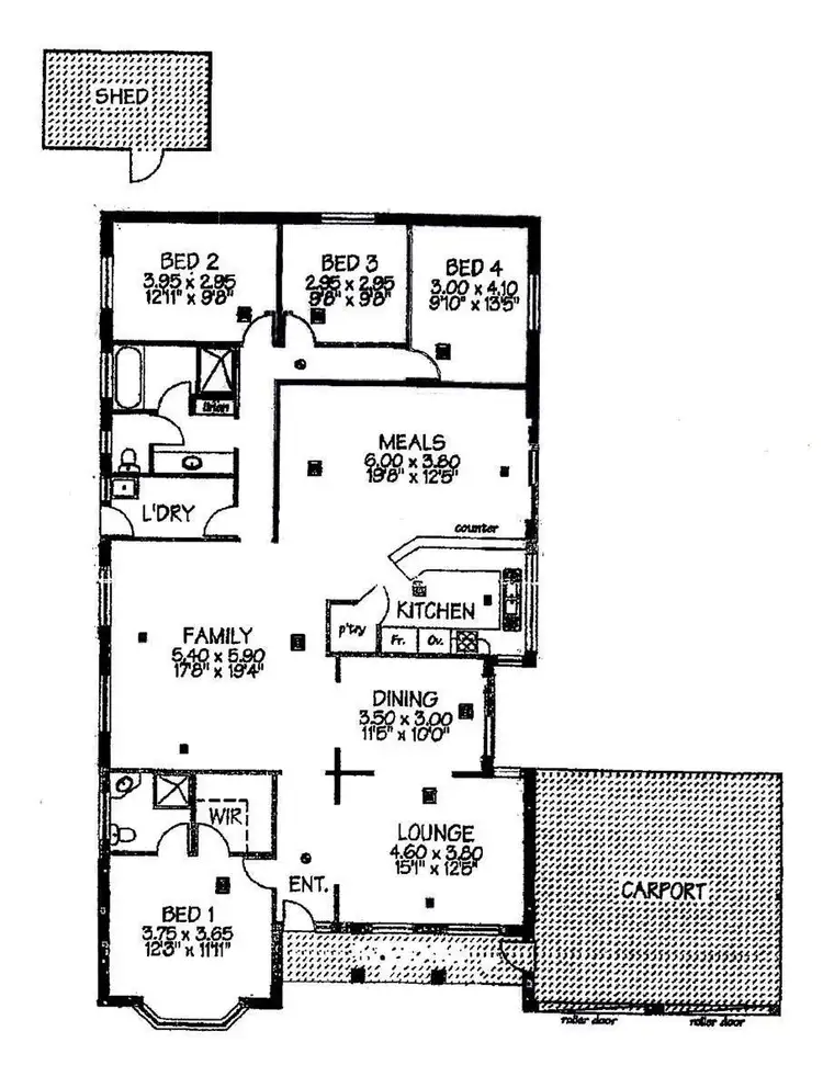 Floorplan of Homely house listing, 4 Jessie Goodes Court, Parafield Gardens SA 5107