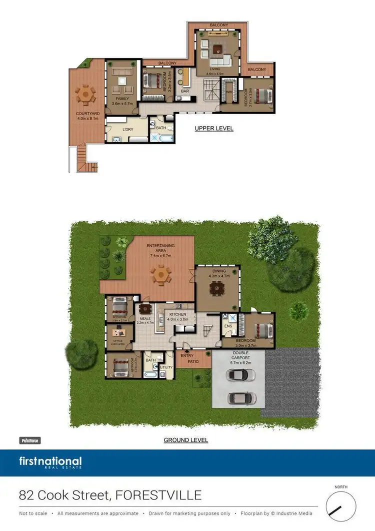 Floorplan of Homely house listing, 82 Cook Street, Forestville NSW 2087