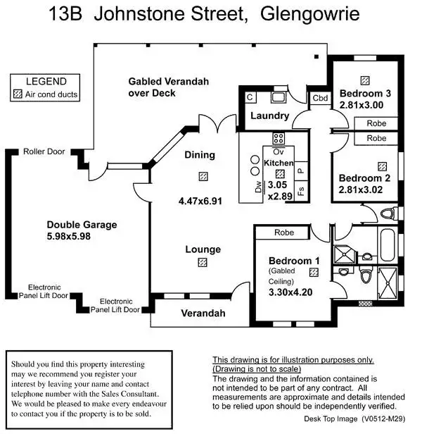 Floorplan of Homely house listing, 13B Johnstone Street, Glengowrie SA 5044