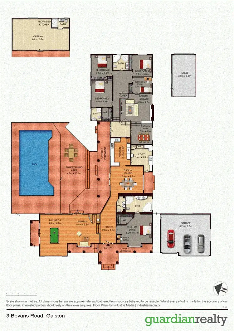Floorplan of Homely house listing, Address available on request