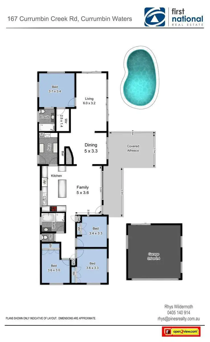Floorplan of Homely house listing, 167 Currumbin Creek Road, Currumbin Waters QLD 4223