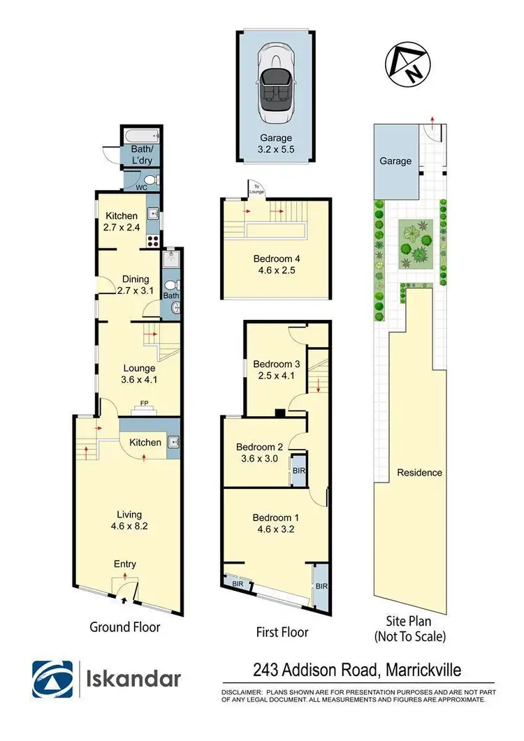 Floorplan of Homely house listing, 243 Addison Road, Marrickville NSW 2204