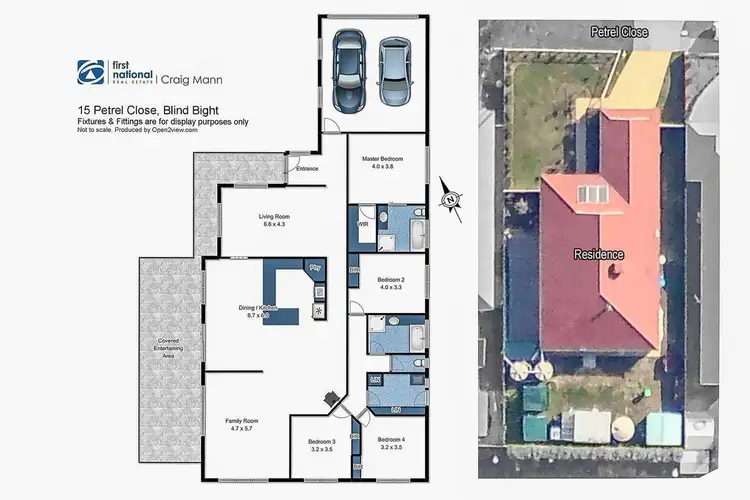 Floorplan of Homely house listing, 15 Petrel Close, Blind Bight VIC 3980