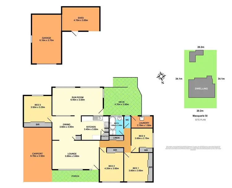 Floorplan of Homely house listing, 54 Macquarie Street, Barnsley NSW 2278