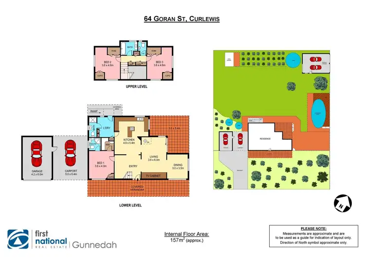 Floorplan of Homely house listing, 64-66 Goran Street, Curlewis NSW 2381
