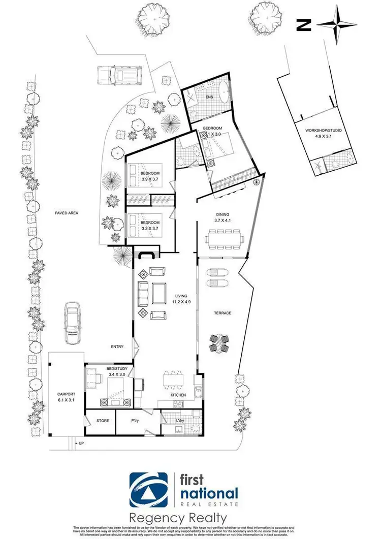 Floorplan of Homely house listing, Address available on request