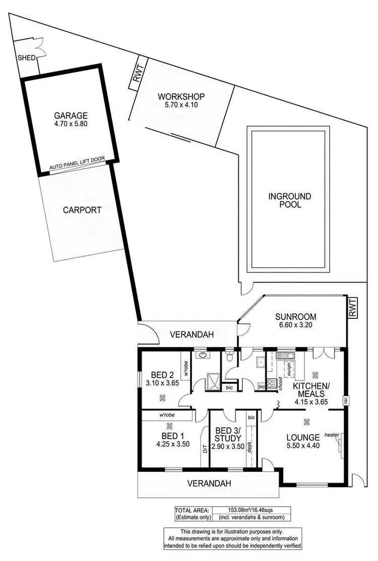 Floorplan of Homely house listing, 2 The Parkway, Sturt SA 5047
