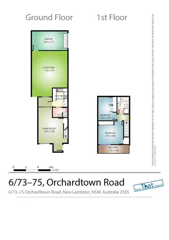 Floorplan of Homely unit listing, 6/75 Orchardtown Road, New Lambton NSW 2305