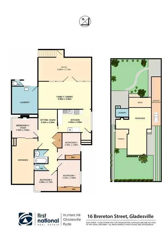 Floorplan of Homely house listing, 16 Brereton Street, Gladesville NSW 2111