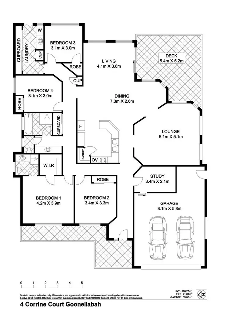 Floorplan of Homely house listing, 4 Corinne Place, Goonellabah NSW 2480