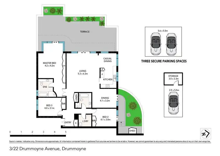 Floorplan of Homely apartment listing, 3/22 Drummoyne Avenue, Drummoyne NSW 2047