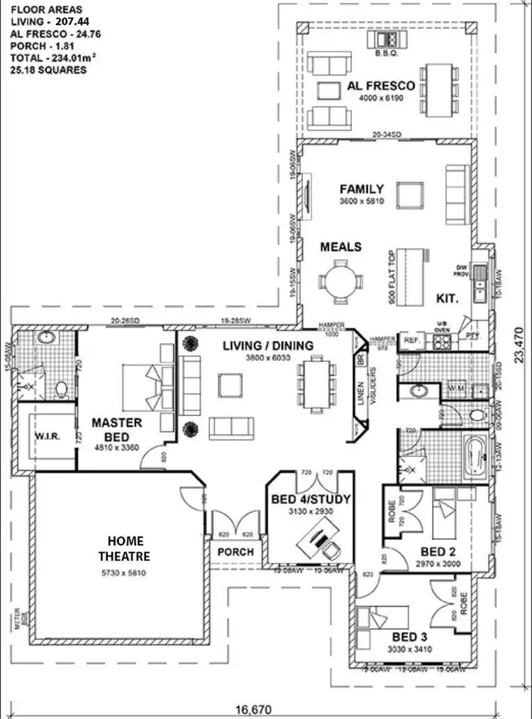 Floorplan of Homely house listing, 14 Lores Court, Jensen QLD 4818