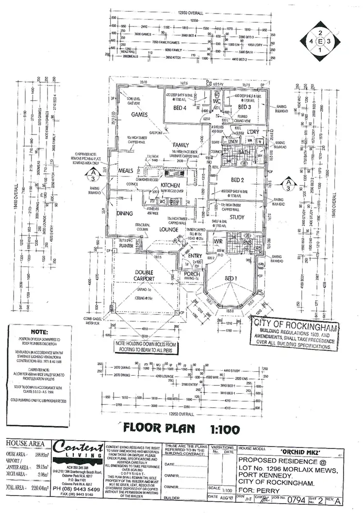 Floorplan of Homely house listing, Morlaix Mews, Port Kennedy WA 6172