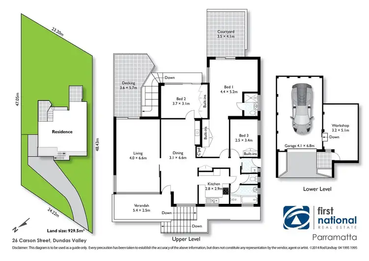Floorplan of Homely house listing, 26 Carson Street, Dundas Valley NSW 2117