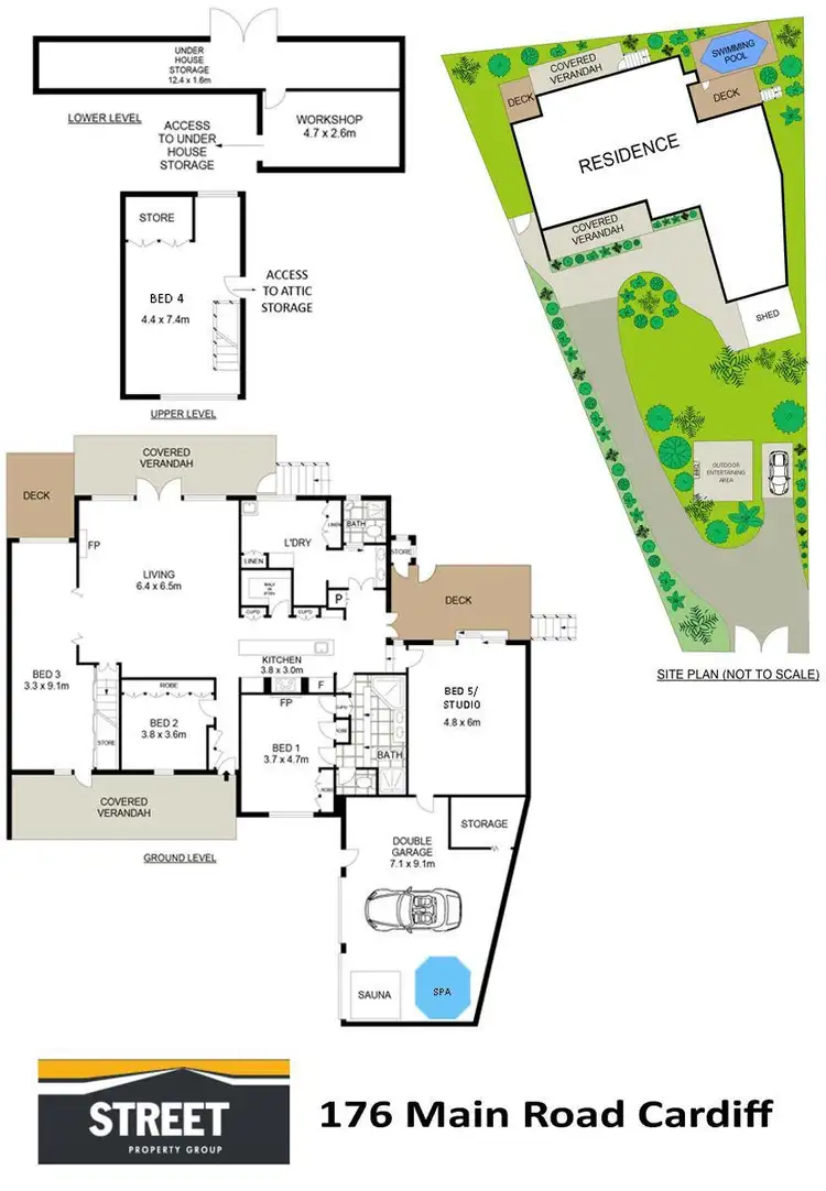 Floorplan of Homely house listing, 176 Main Road, Cardiff NSW 2285