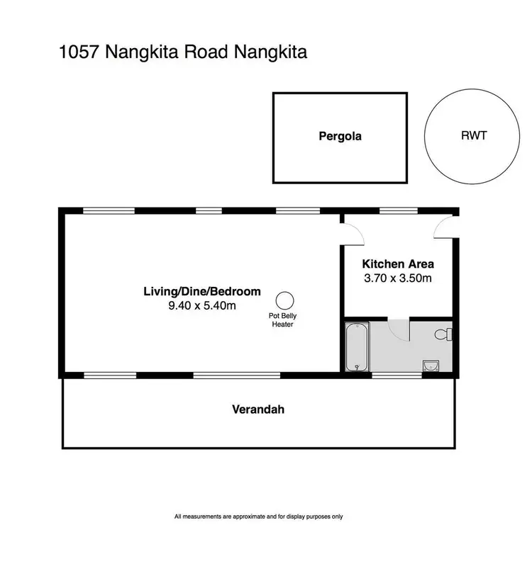 Floorplan of Homely rural property listing, 1057 Nangkita Road, Nangkita SA 5210