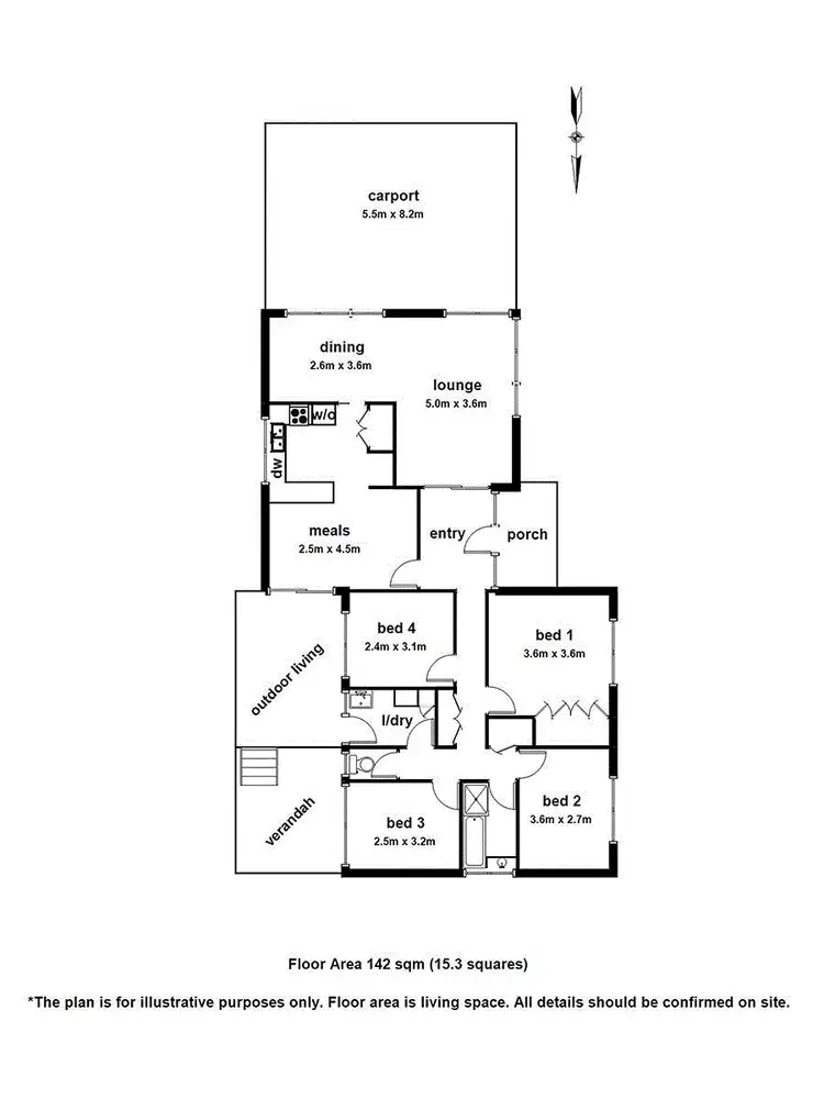 Floorplan of Homely house listing, 18 Penrith Court, Berwick VIC 3806