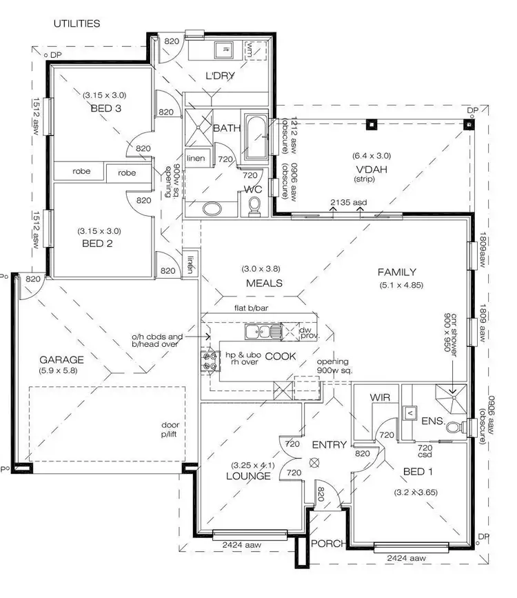Floorplan of Homely house listing, 1 Shepherd Lane, Campbelltown SA 5074
