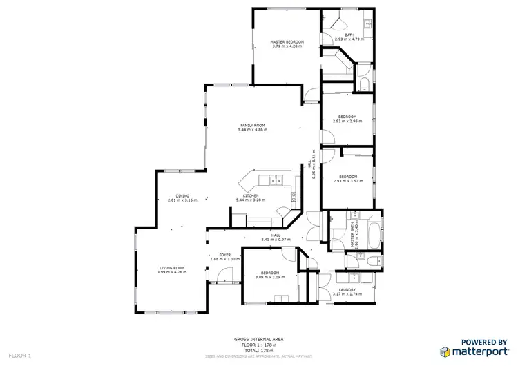 Floorplan of Homely house listing, 16 Sittella Crescent, Burleigh Waters QLD 4220