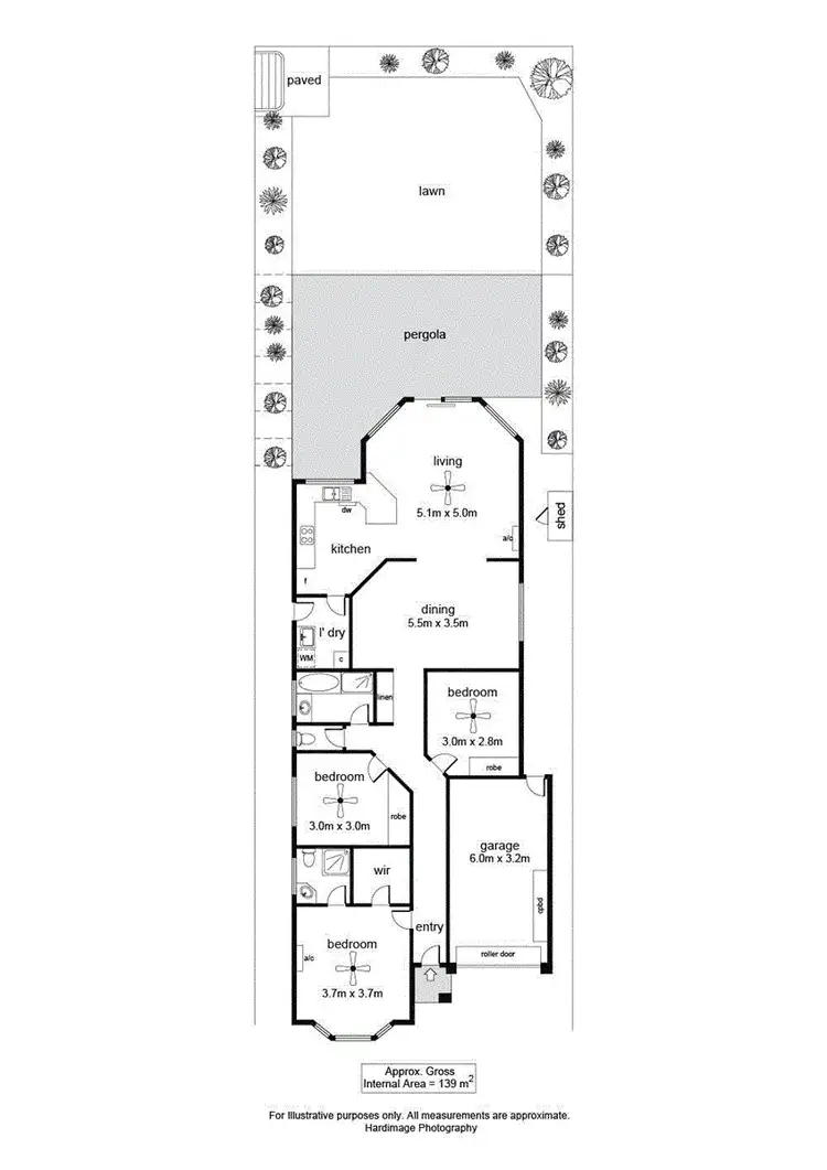 Floorplan of Homely house listing, 5a Grallina Street, Lockleys SA 5032