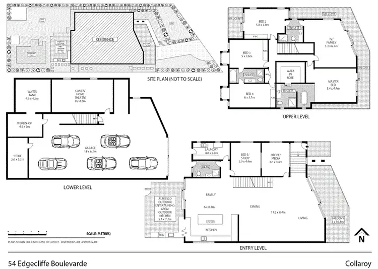 Floorplan of Homely house listing, 54 Edgecliffe Boulevarde, Collaroy NSW 2097