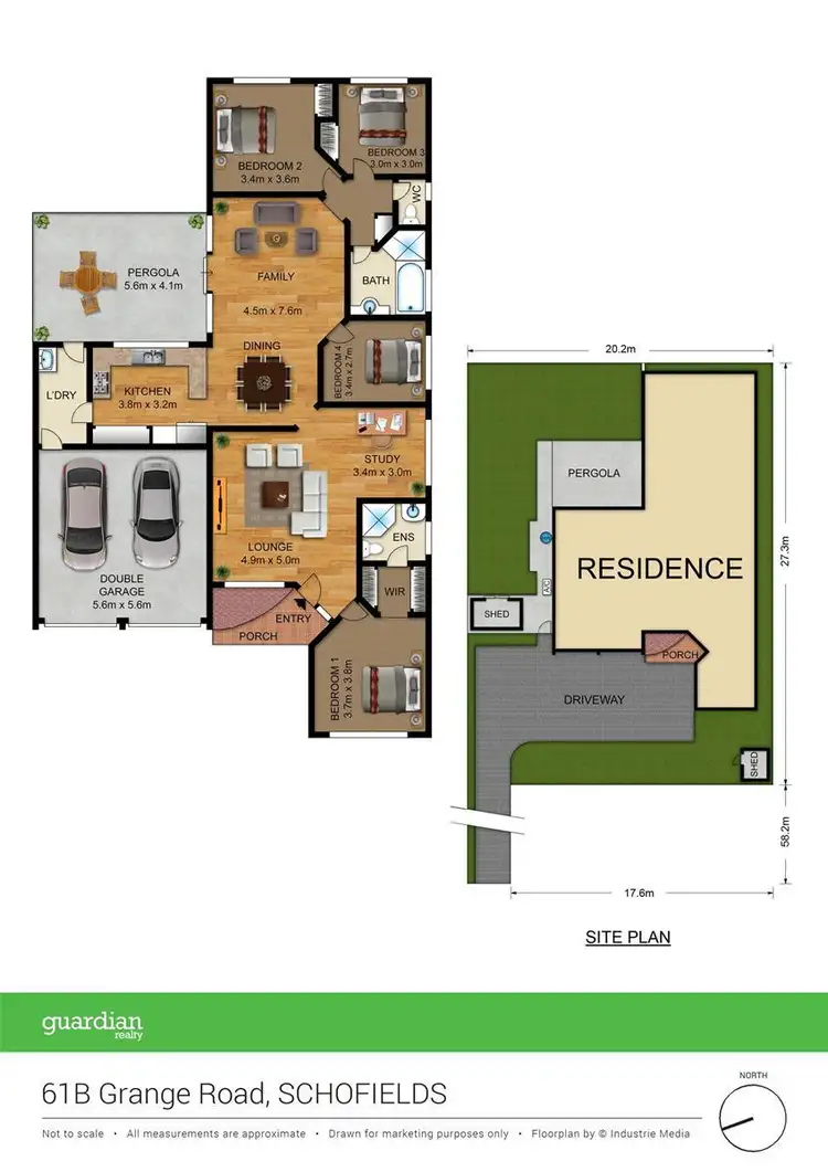Floorplan of Homely house listing, 61B Grange Avenue, Schofields NSW 2762