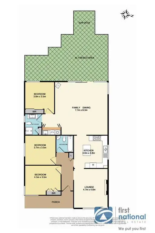 Floorplan of Homely house listing, 16 Haig Avenue, Edithvale VIC 3196
