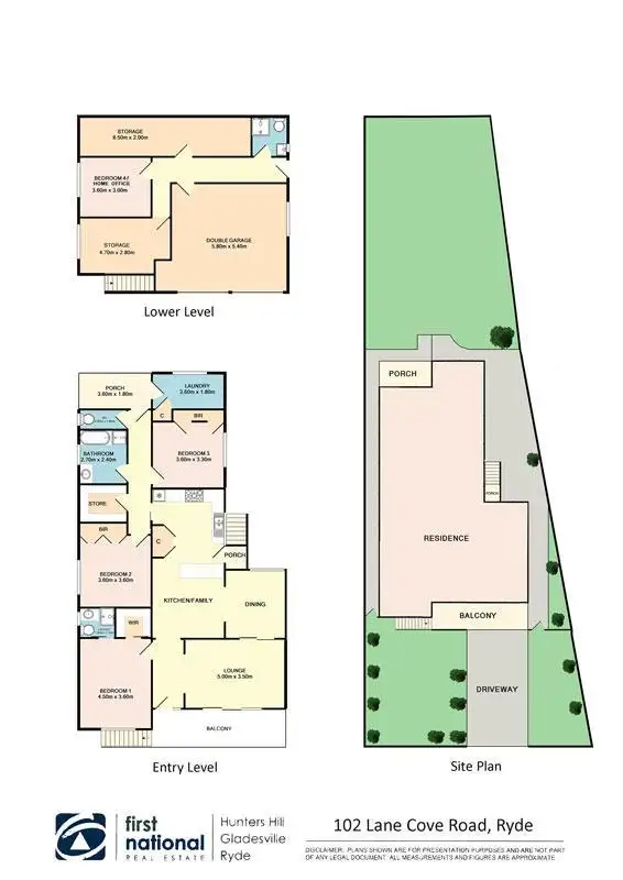 Floorplan of Homely house listing, 102 Lane Cove Road, Ryde NSW 2112