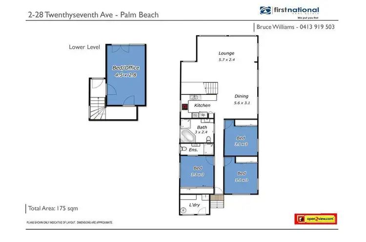 Floorplan of Homely unit listing, 2/28 Twenty Seventh Avenue, Palm Beach QLD 4221