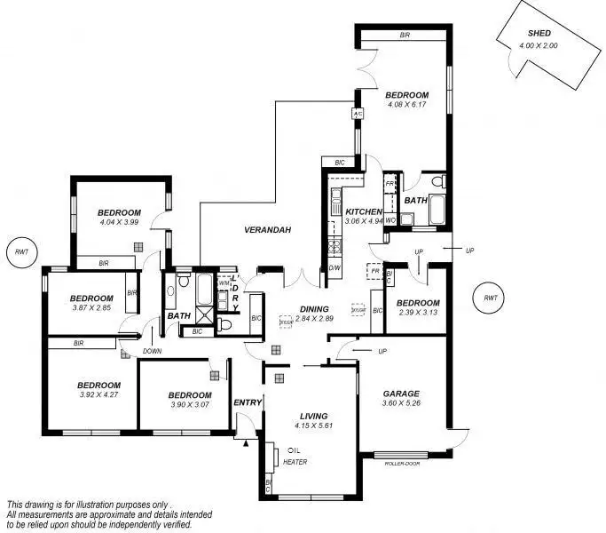 Floorplan of Homely house listing, 8 Strathmore Avenue, Tranmere SA 5073