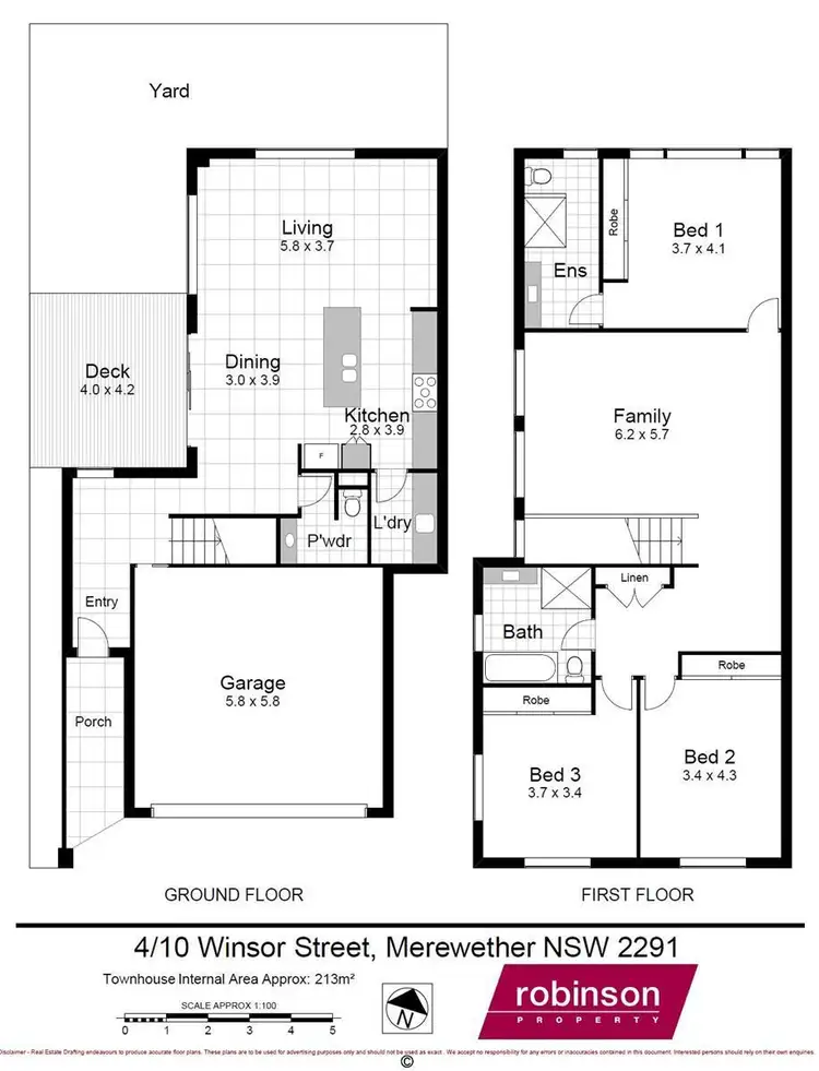 Floorplan of Homely townhouse listing, 4/10 Winsor Street, Merewether NSW 2291