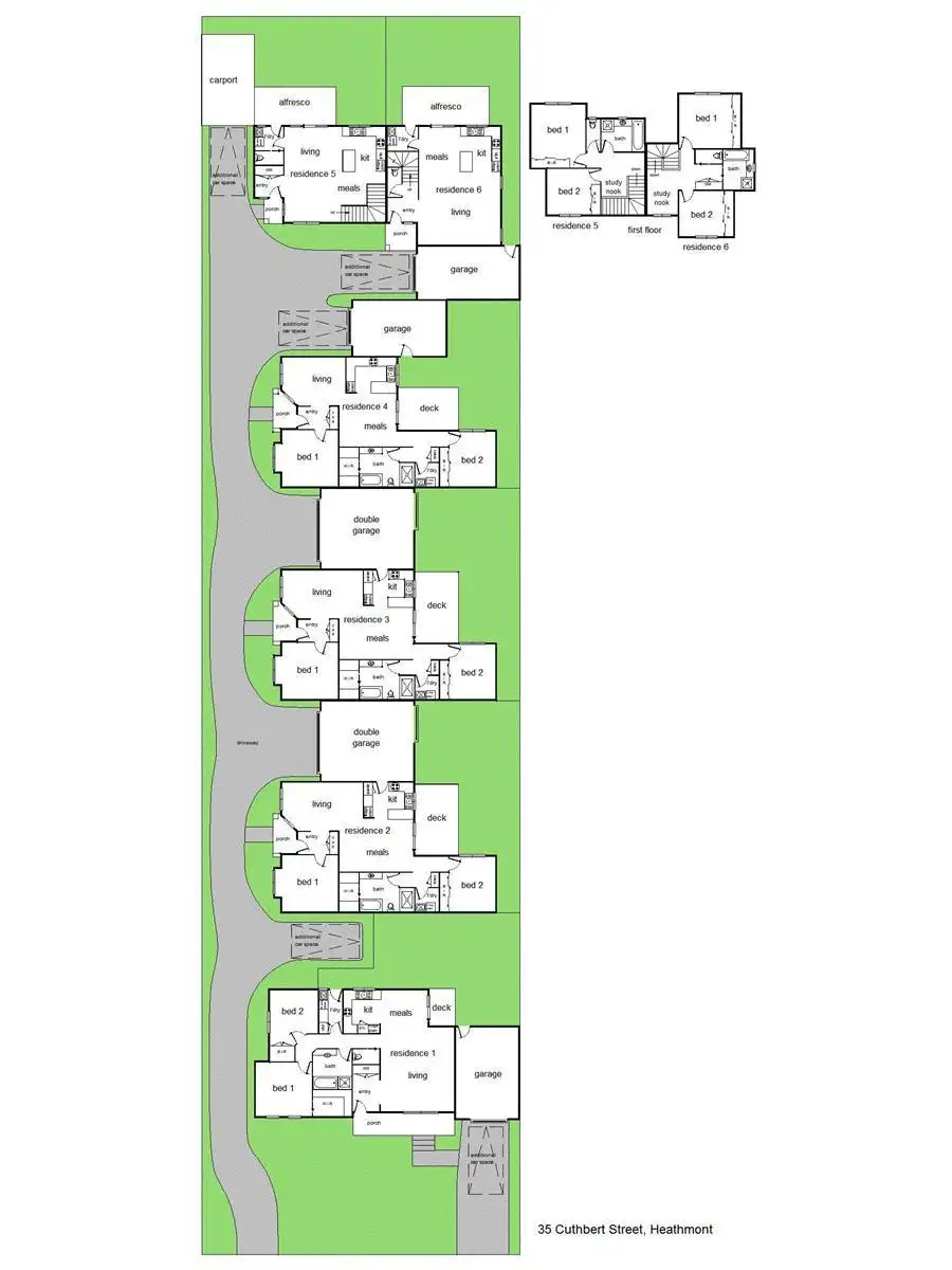Floorplan of Homely land listing, 35 Cuthbert Street, Heathmont VIC 3135
