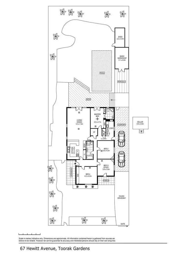 Floorplan of Homely house listing, 67 Hewitt Avenue, Toorak Gardens SA 5065