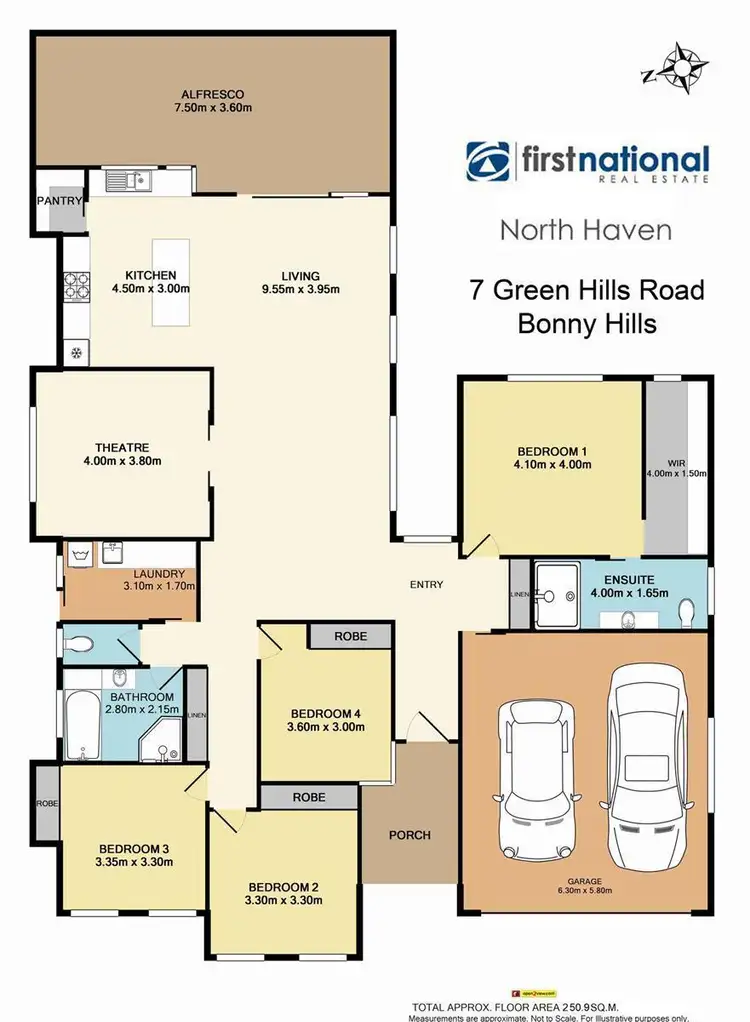 Floorplan of Homely house listing, 7 Green Hills Road, Bonny Hills NSW 2445