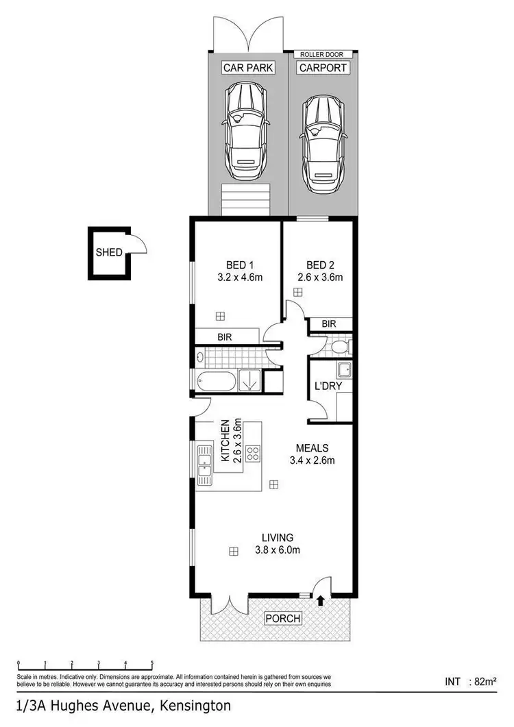 Floorplan of Homely townhouse listing, 1- 3A Hughes Avenue, Kensington SA 5068