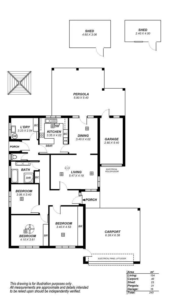 Floorplan of Homely house listing, 31 Birdwood Street, Netherby SA 5062