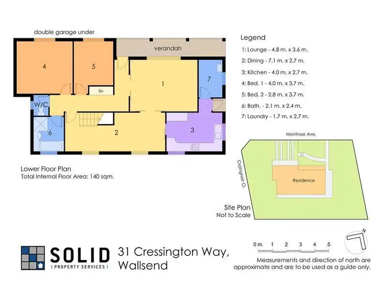 Floorplan of Homely house listing, 31 Cressington Way, Wallsend NSW 2287