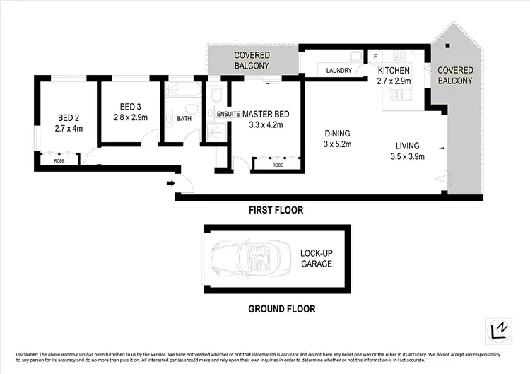 Floorplan of Homely apartment listing, 4/35 Fairlight Crescent, Fairlight NSW 2094