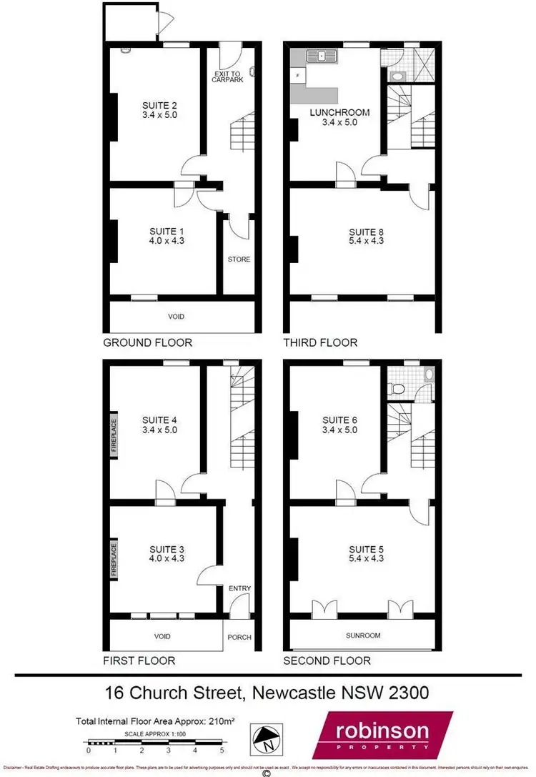 Floorplan of Homely house listing, 16 Church Street, Newcastle NSW 2300