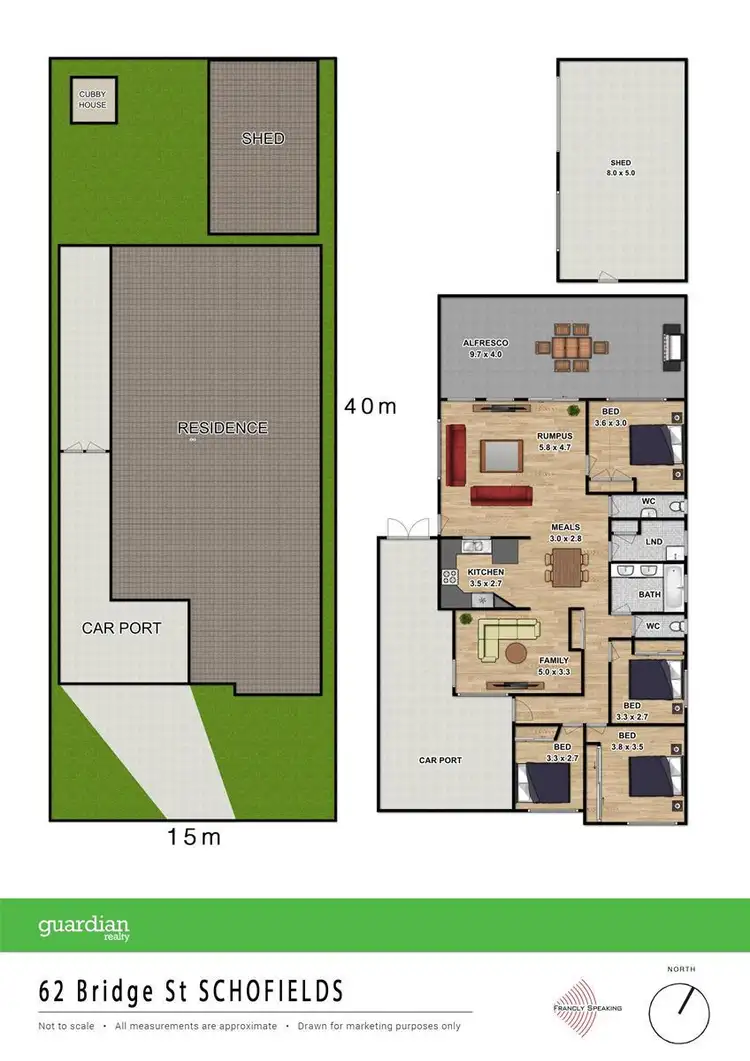 Floorplan of Homely house listing, 62 Bridge Street, Schofields NSW 2762