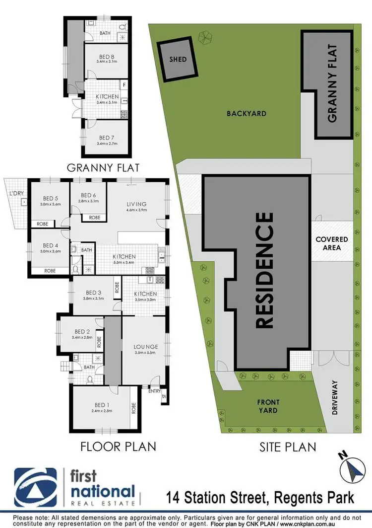 Floorplan of Homely house listing, 14 Station Street, Regents Park NSW 2143