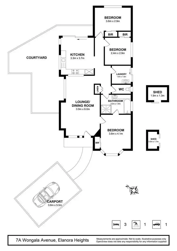 Floorplan of Homely house listing, 7A Wongala Avenue, Elanora Heights NSW 2101