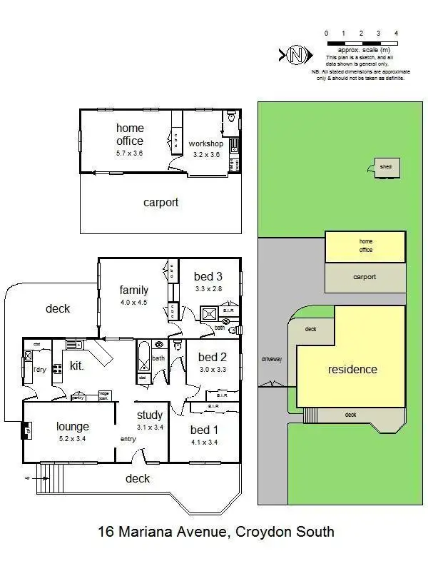 Floorplan of Homely house listing, 16 Mariana Avenue, Croydon South VIC 3136