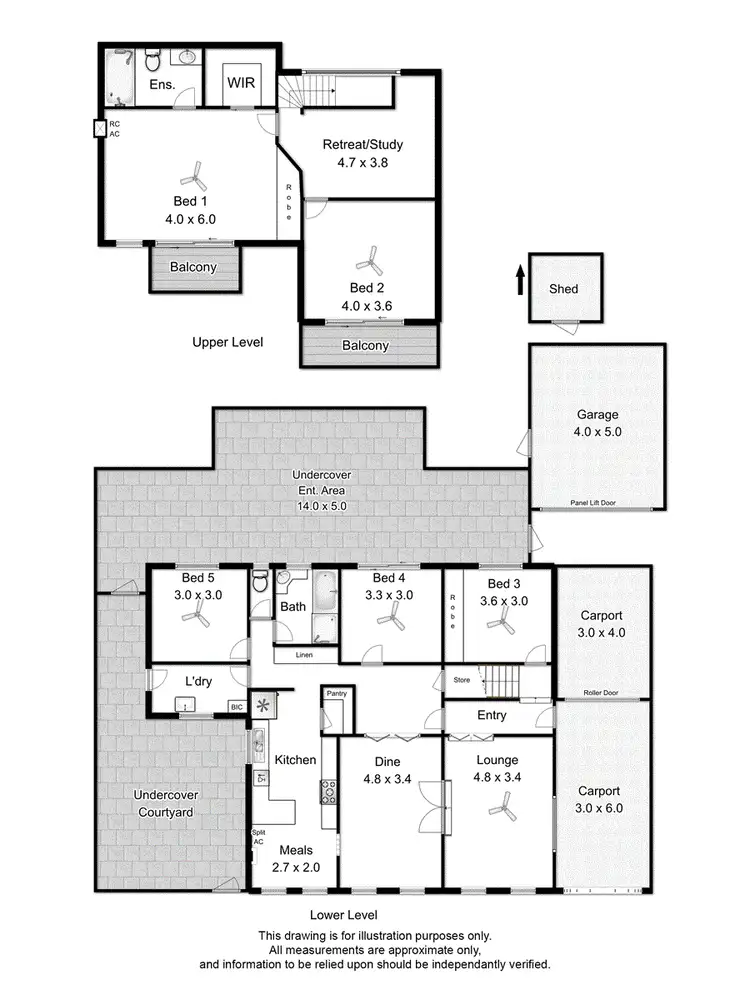 Floorplan of Homely house listing, 10 Kelly Avenue, O'halloran Hill SA 5158