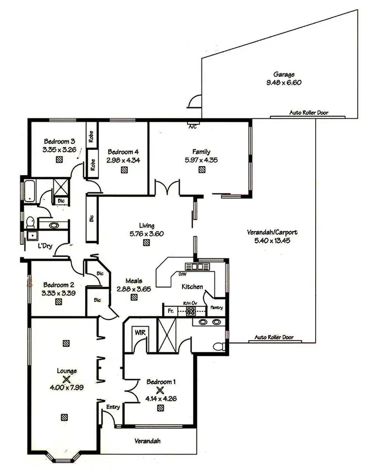 Floorplan of Homely house listing, 25 Chelmsford Avenue, Salisbury Heights SA 5109
