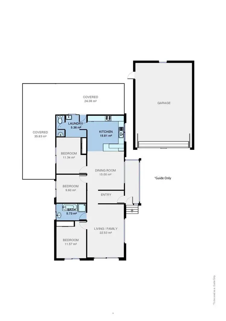 Floorplan of Homely house listing, 14 Seaforth Drive, Portarlington VIC 3223