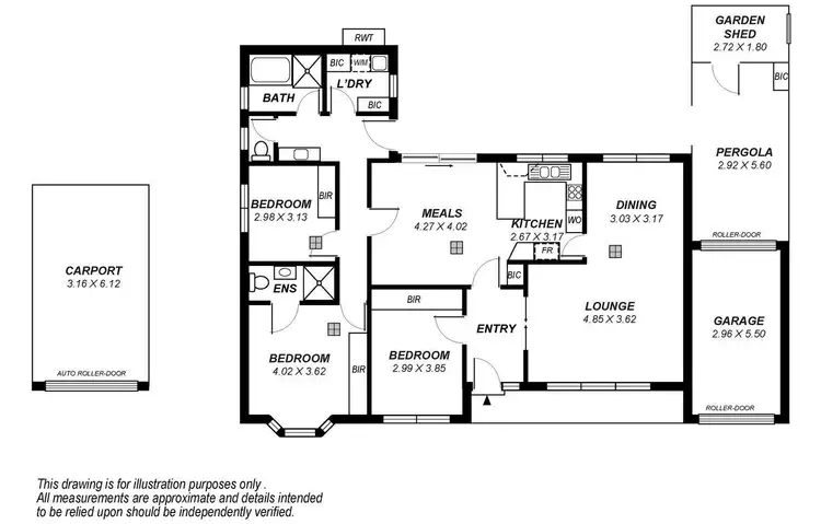 Floorplan of Homely house listing, 21 Hood Street, Linden Park SA 5065