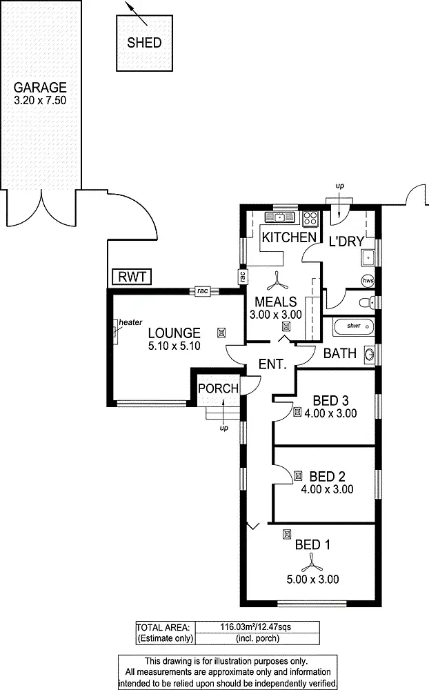 Floorplan of Homely house listing, 3 Darlington Street, Sturt SA 5047