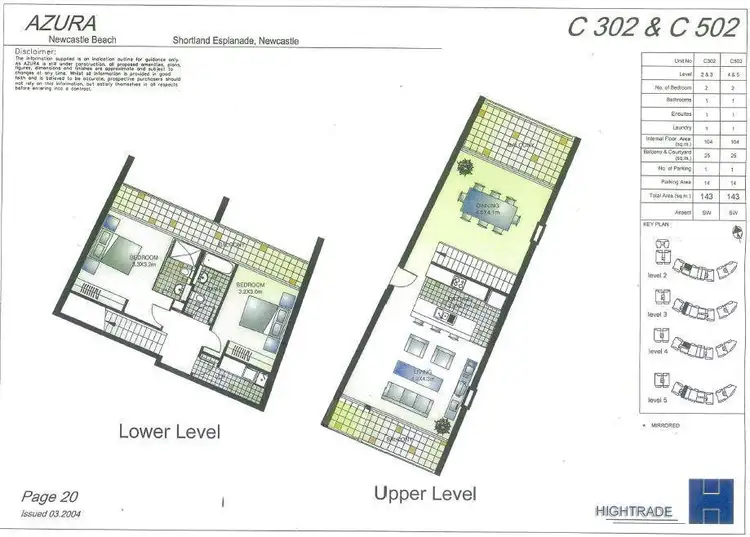 Floorplan of Homely apartment listing, C502/1 Moroney Avenue, Newcastle East NSW 2300